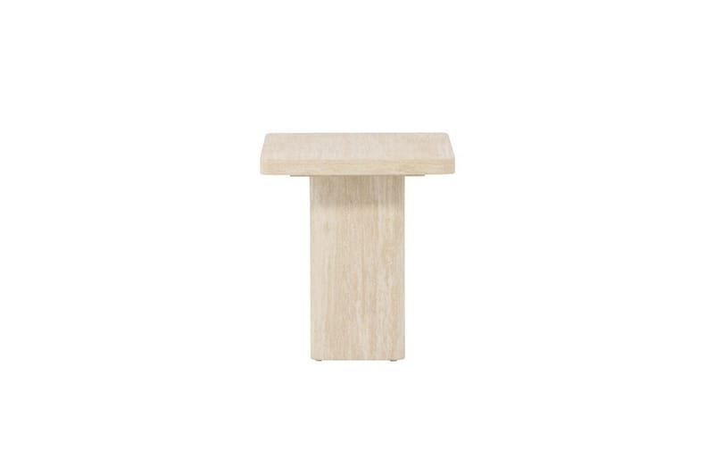 Soffbord Qvart - Beige, 50x50x56 - Möbler - Bord & matgrupper - Soffbord