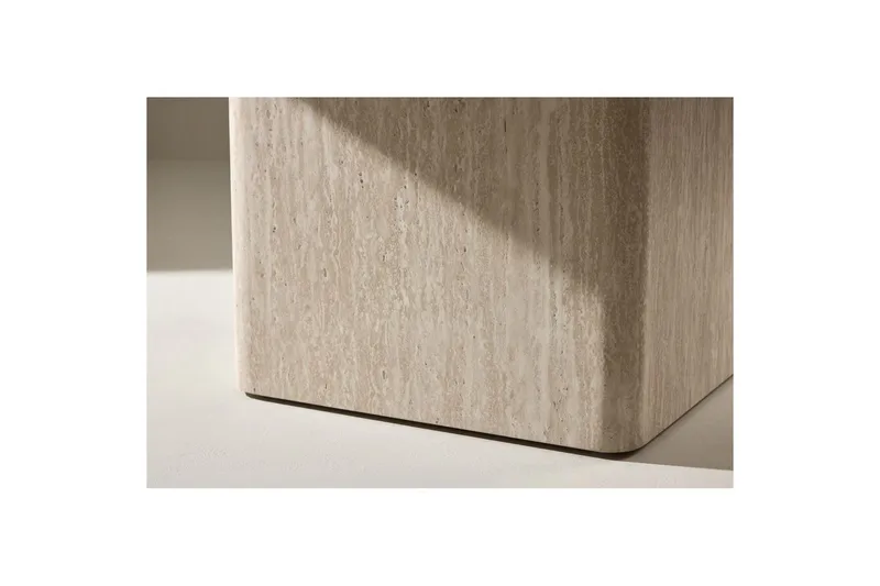 Soffbord Qvart - Beige, 80x80x46 - Möbler - Bord & matgrupper - Soffbord
