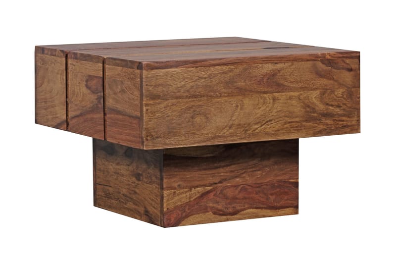 Rinaldi Soffbord 44 cm - Massivt Trä - Soffbord - Klaffbord & Hopfällbart bord - Spegelbord - Soffbord med förvaring - Soffbord med hjul - Höj och sänkbart soffbord