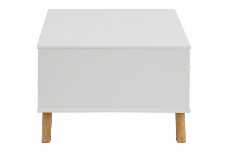 Ronith Soffbord 100 cm - Vit/Natur - Möbler - Bord & matgrupper - Soffbord