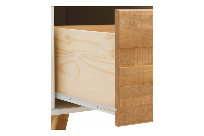 Ronith Soffbord 100 cm - Vit/Natur - Möbler - Bord & matgrupper - Soffbord