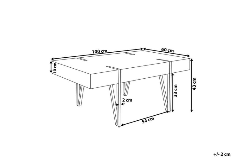 Roundtop Soffbord - Grå - Möbler - Bord & matgrupper - Soffbord