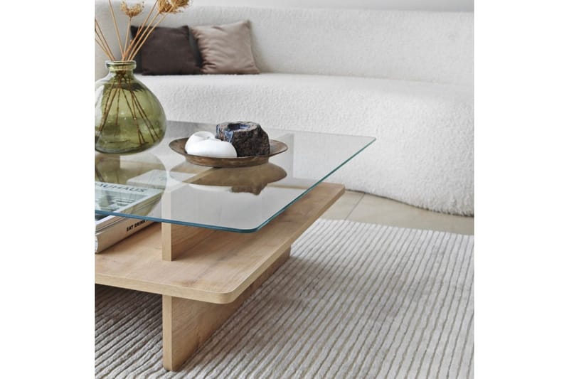 Soffbord Rubby Fyrkant Sudamal / Transparent - Sudamal / Transparent - Möbler - Bord & matgrupper - Soffbord