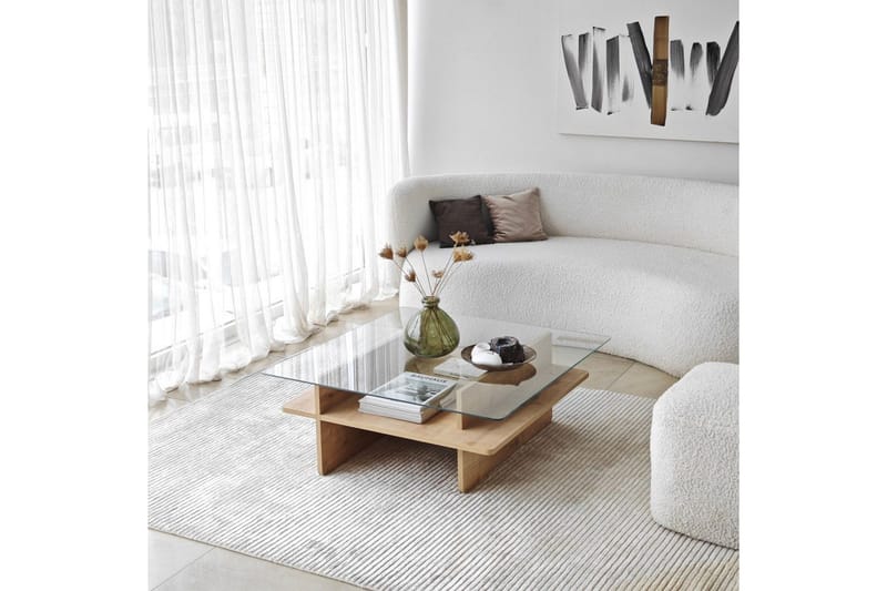 Soffbord Rubby Fyrkant Sudamal / Transparent - Sudamal / Transparent - Möbler - Bord & matgrupper - Soffbord