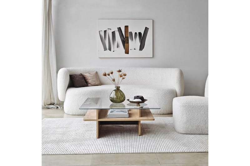 Soffbord Rubby Fyrkant Sudamal / Transparent - Sudamal / Transparent - Möbler - Bord & matgrupper - Soffbord