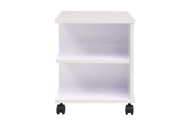 Rullhylla 50x35x42 cm vit - Vit - Möbler - Bord & matgrupper - Soffbord
