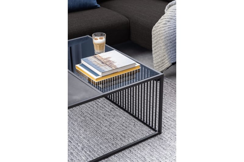 Saklani Soffbord 80x80 cm - Svart - Möbler - Bord & matgrupper - Soffbord