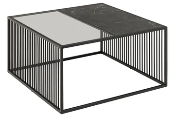 Saklani Soffbord 80x80 cm - Svart - Möbler - Bord & matgrupper - Soffbord