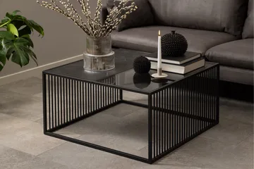 Saklani Soffbord 80x80 cm - Svart - Möbler - Bord & matgrupper - Soffbord