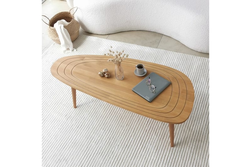 Saldus Soffbord 115 cm - Teak - Soffbord