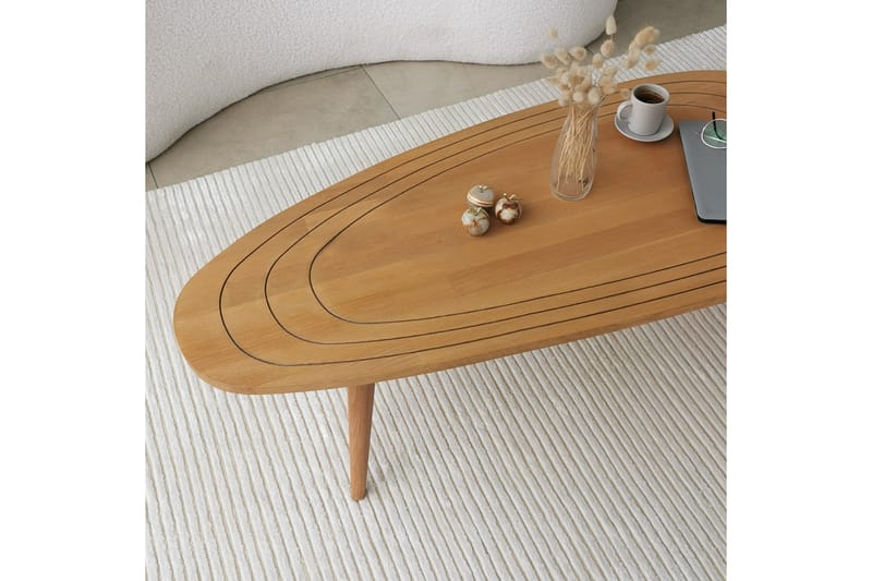 Saldus Soffbord 115 cm - Teak - Soffbord