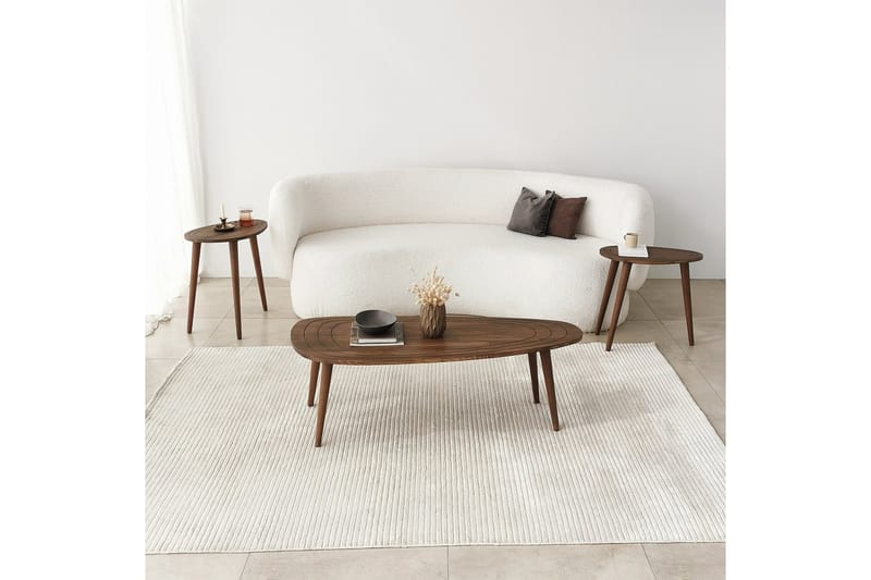 Saldus Soffbord 115 cm - Valnöt - Möbler - Bord & matgrupper - Soffbord