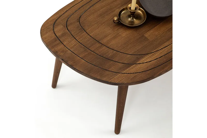 Saldus Soffbord 115 cm - Valnöt - Möbler - Bord & matgrupper - Soffbord