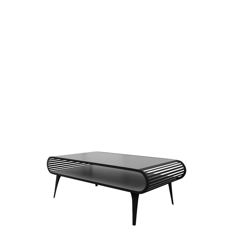 Salvaris Soffbord 120 cm - Svart med grå bordsskiva - Möbler - Bord & matgrupper - Soffbord