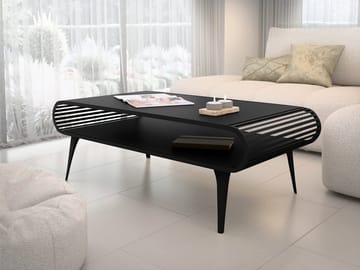 Salvaris Soffbord 120 cm - Svart - Möbler - Bord & matgrupper - Soffbord