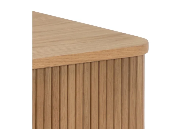 Samay 130x70 cm Rektangulärt Soffbord med Förvaring i Trä - Beige - Möbler - Bord & matgrupper - Soffbord