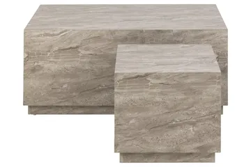 Samon Rektangulärt Soffbord 100 cm - Grå - Möbler - Bord & matgrupper - Soffbord
