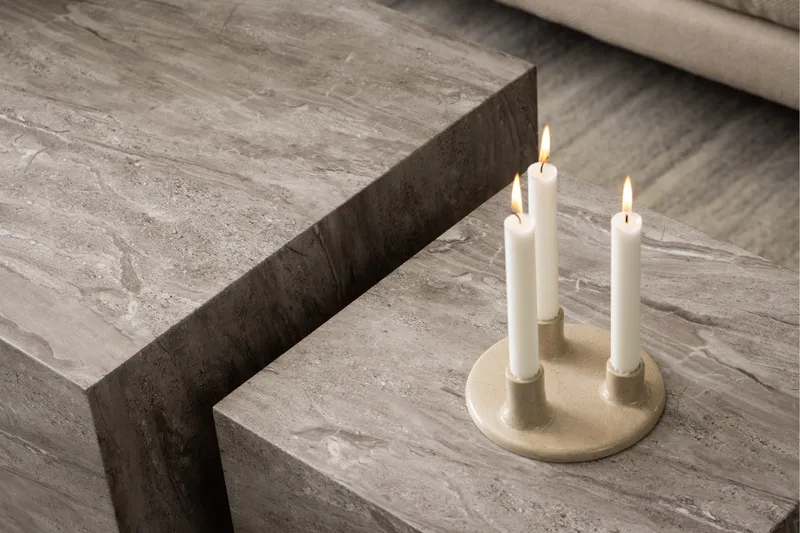 Samon Soffbord 100x60 cm - Grå - Möbler - Bord & matgrupper - Soffbord