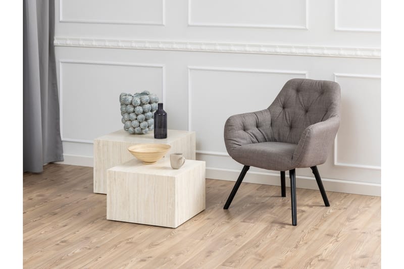 Samon Soffbord 58x58 cm - Beige - Möbler - Bord & matgrupper - Soffbord