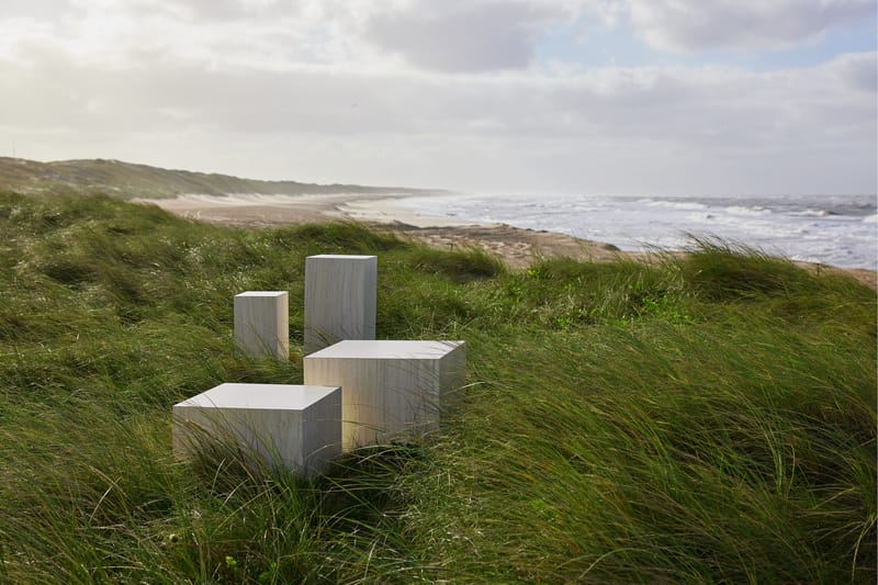 Samon Soffbord 58x58 cm - Beige - Möbler - Bord & matgrupper - Soffbord