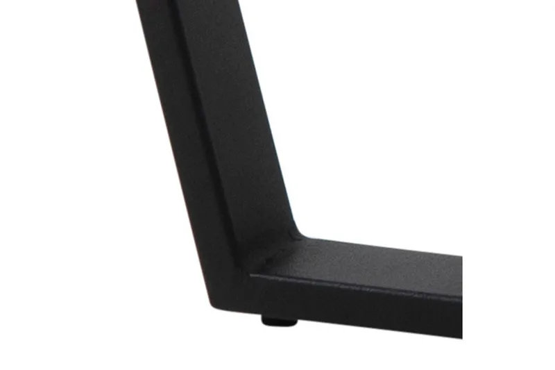 Sansi 77 cm Runt Soffbord i Trä med Marmormönster - Svart - Möbler - Bord & matgrupper - Soffbord