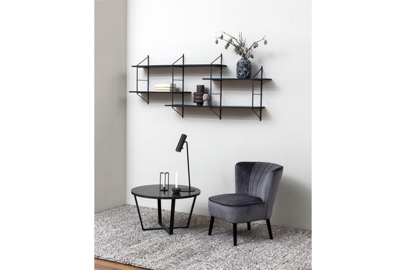 Sansi Soffbord 77 cm Rund - Svart - Möbler - Bord & matgrupper - Soffbord