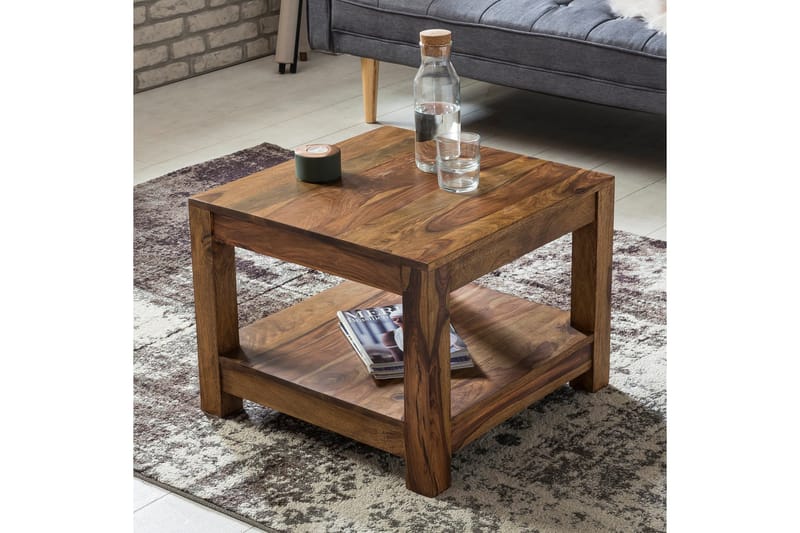 Sarahrose Soffbord 60 cm med Förvaring Hylla - Massivt Trä - Möbler - Bord & matgrupper - Soffbord