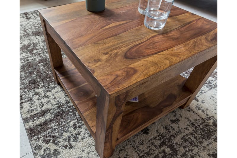 Sarahrose Soffbord 60 cm med Förvaring Hylla - Massivt Trä - Möbler - Bord & matgrupper - Soffbord