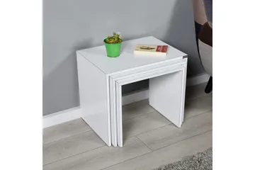 Satsbord 55 cm - Vit - Möbler - Bord & matgrupper - Soffbord