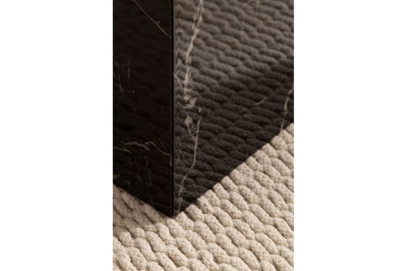 Satsbord Wohnling Set om 2 MONOBLOC högglans triangulär, modern stil Marmor, Svart - Marmor, Svart - Möbler - Bord & matgrupper - Soffbord - Kistbord