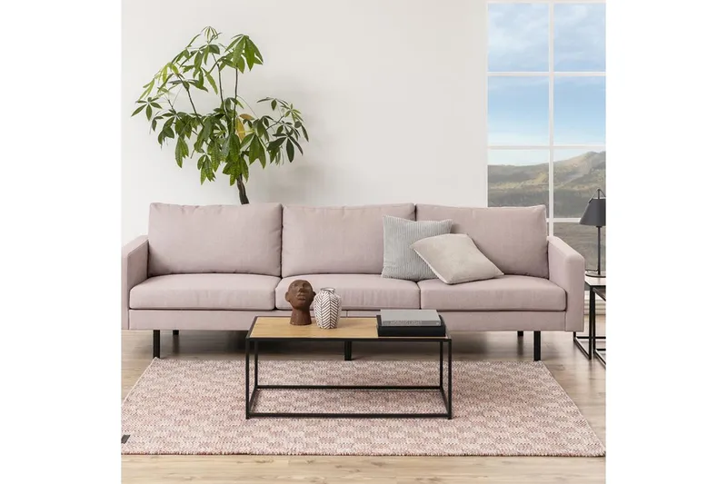 Seaford Soffbord Ek/Svart, undefined