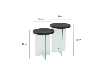 Serenity Soffbord 35 cm - Antracit - Möbler - Bord & matgrupper - Soffbord
