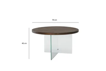 Serenity Soffbord 70 cm - Brun - Möbler - Bord & matgrupper - Soffbord