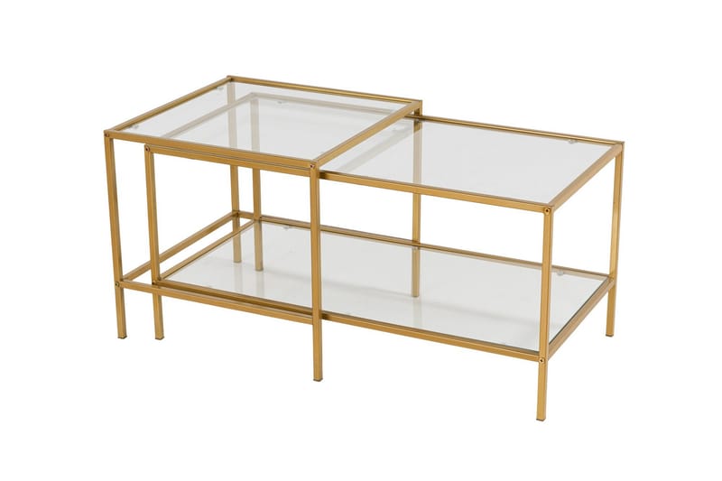 Sevay Soffbord 90 cm - Guld - Möbler - Bord & matgrupper - Soffbord