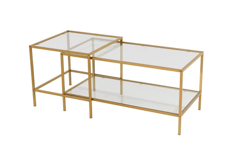 Sevay Soffbord 90 cm - Guld - Möbler - Bord & matgrupper - Soffbord
