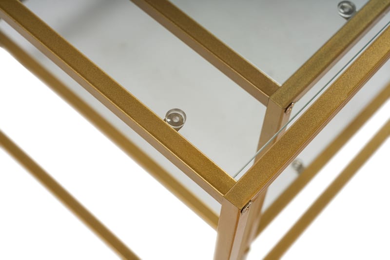 Sevay Soffbord 90 cm - Guld - Möbler - Bord & matgrupper - Soffbord