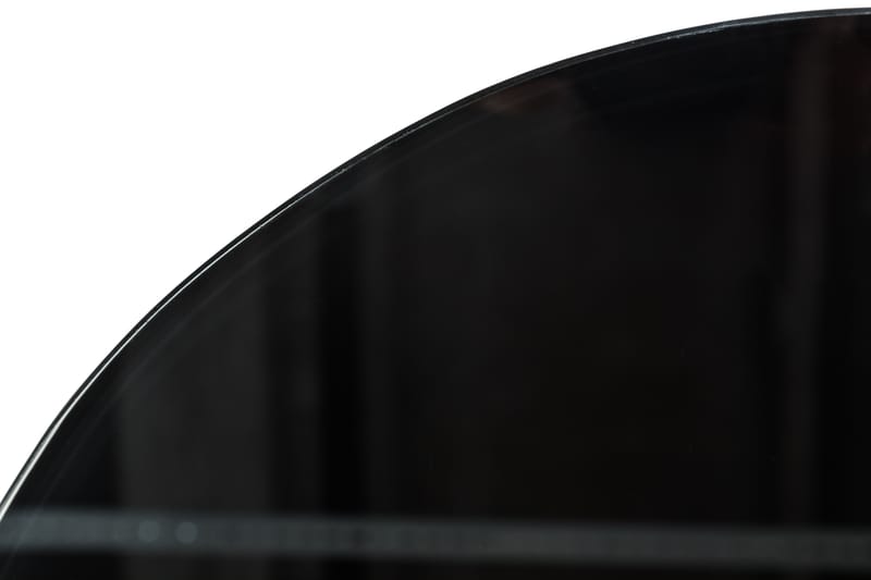 Siri Soffbord 50 cm Runt - Glas/Svart - Soffbord