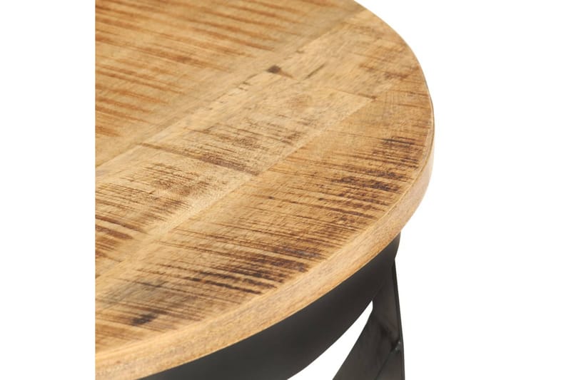 Soffbord Ã˜68x43 cm grovt mangoträ - Brun - Möbler - Bord & matgrupper - Soffbord
