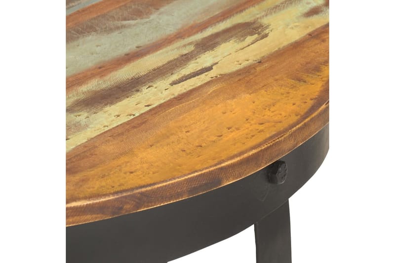 Soffbord Ã˜68x43 cm massivt återvunnet trä - Brun - Möbler - Bord & matgrupper - Soffbord