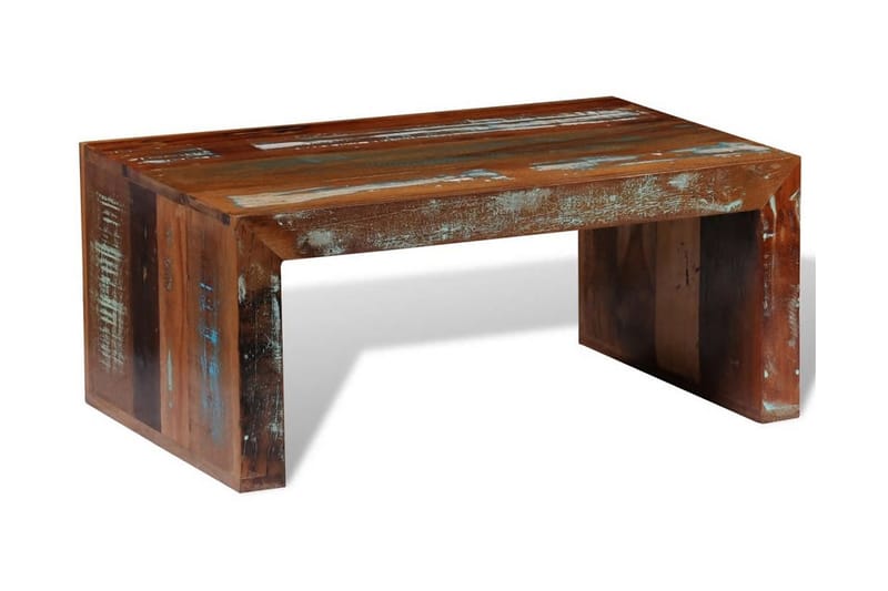 Soffbord återvunnet trä - Flerf�ärgad - Soffbord