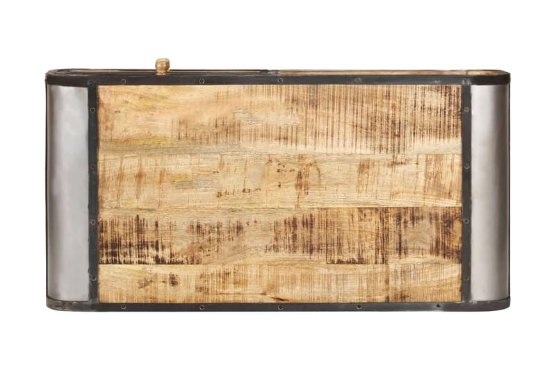 Soffbord 100x50x35 cm massivt mangoträ - Brun - Möbler - Bord & matgrupper - Soffbord