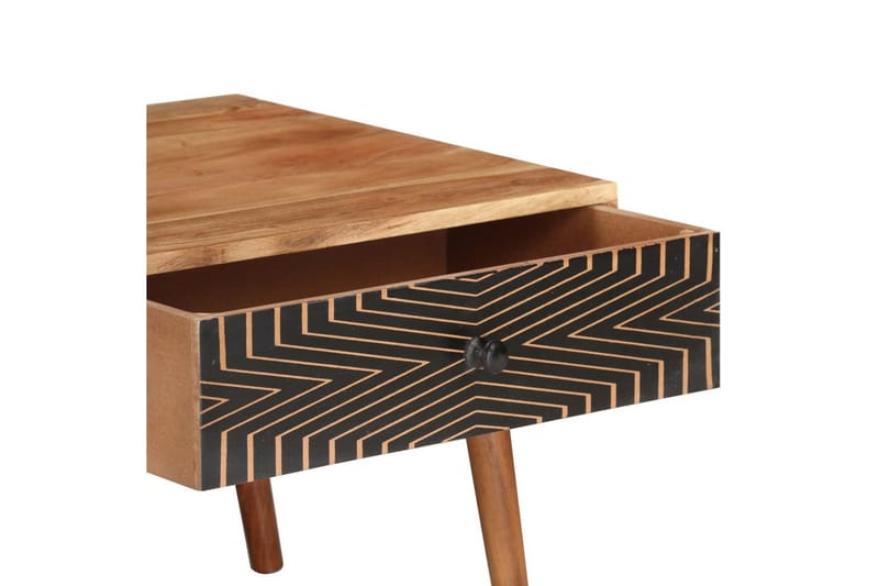 Soffbord 100x50x39 cm massivt akaciaträ - Brun - Möbler - Bord & matgrupper - Soffbord