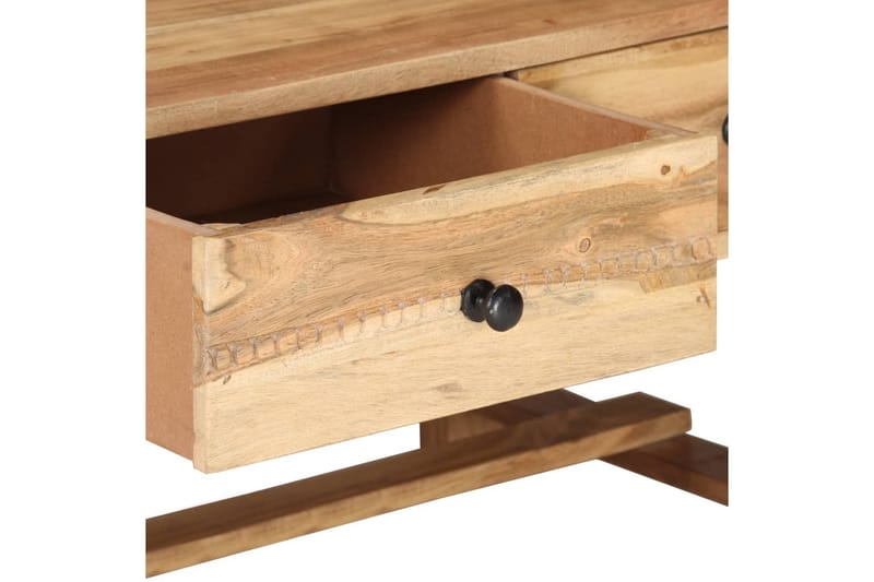 Soffbord 100x50x40 cm massivt akaciaträ - Brun - Möbler - Bord & matgrupper - Soffbord