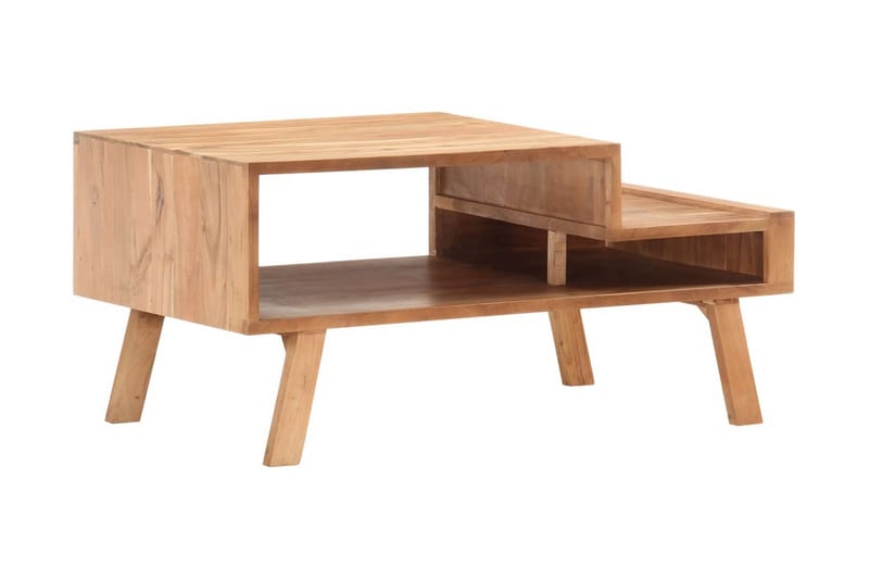 Soffbord 100x50x45 cm massivt akaciaträ - Brun - Möbler - Bord & matgrupper - Soffbord