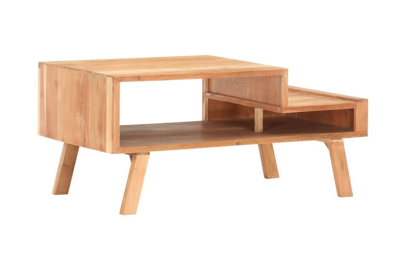 Soffbord 100x50x45 cm massivt akaciaträ - Brun - Möbler - Bord & matgrupper - Soffbord
