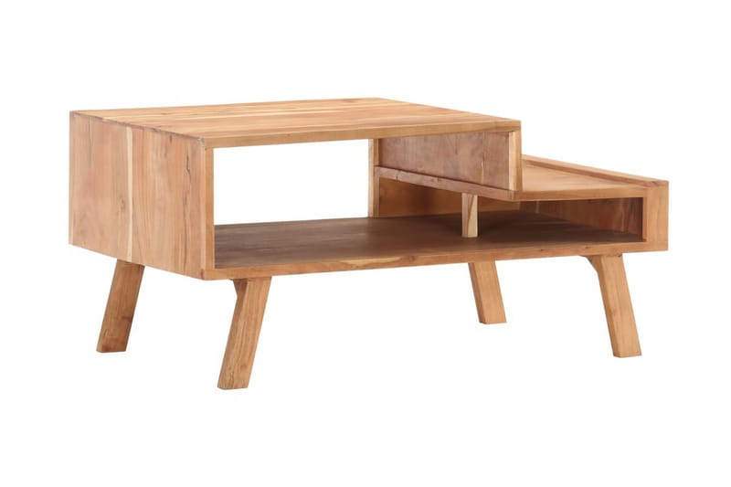 Soffbord 100x50x45 cm massivt akaciaträ - Brun - Möbler - Bord & matgrupper - Soffbord