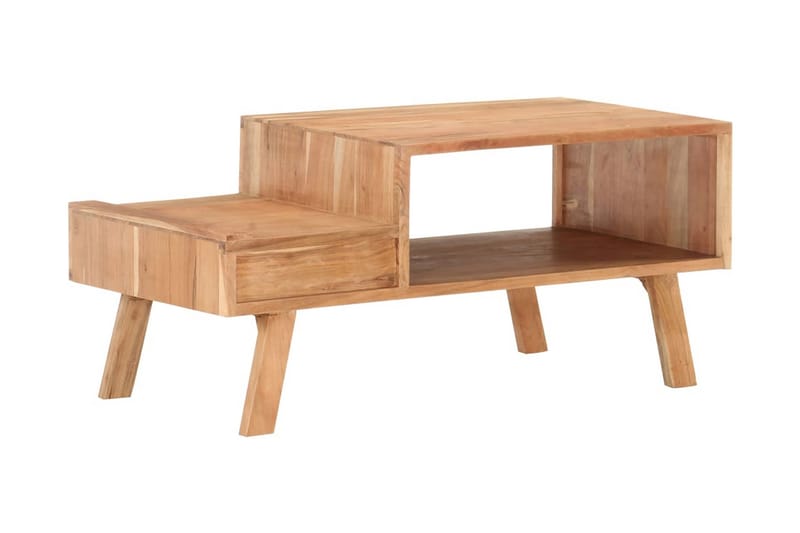 Soffbord 100x50x45 cm massivt akaciaträ - Brun - Möbler - Bord & matgrupper - Soffbord
