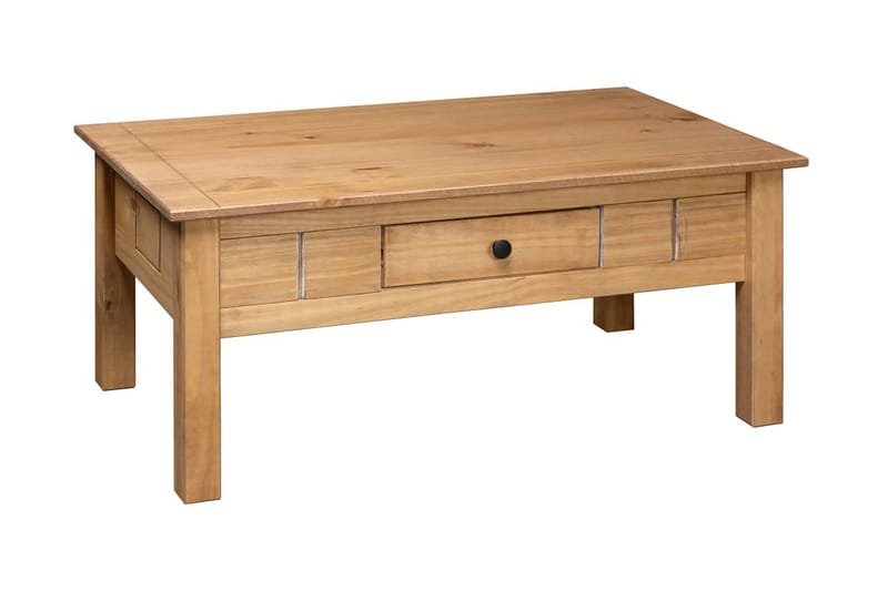 Soffbord 100x60x45 cm massiv furu panama - Brun - Möbler - Bord & matgrupper - Soffbord
