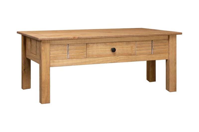 Soffbord 100x60x45 cm massiv furu panama - Brun - Möbler - Bord & matgrupper - Soffbord