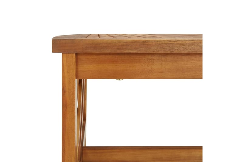 Soffbord 102x50x43 cm massivt akaciaträ - Brun - Möbler - Bord & matgrupper - Soffbord